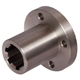 Splined Hubs with Flange - DIN ISO 14 made of Steel C45