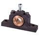 Cap Bearings DIN 505 L, With Red Brass Bush