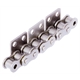 Roller Chains with Straight Attachments M2, 2 x p, One-Sided, Stainless