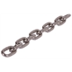 Round-Link Steel Chains similar to DIN 766 A, Stainless