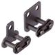 Connecting links with spring clip, with Straight Attachments