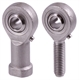 Rod ends BR-R DIN ISO 12240-4, K, with roller bearing, stainless
