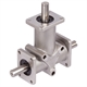 Bevel Gearboxes DZR, Stainless, Type B, up to 42 Nm