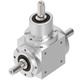 Bevel Gearboxes MKU, Model L, up to 16 Nm, i=1:1 up to 4:1