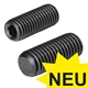 Hexagon Socket Set Screws ISO 4026 (formerly DIN 913) with Flat Point, Steel