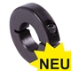 Shaft Collars, Clamp Collars, Single-Split - Type S, Steel, black oxide finish