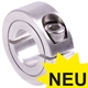 Shaft Collars, Clamp Collars Single-Split, Inch Size Bore, Aluminium