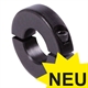 Shaft Collars, Clamp Collars, Double-Split - Type S, Steel, black oxide finish