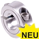 Shaft Collars, Clamp Collars Double-Split, Inch Size Bore, Aluminium