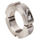 Locknuts KMMR, Single-Splitted, with Clamp Screw, Stainless Steel