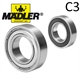 Ball bearings MAEDLER<sup>®</sup>, Clearance C3