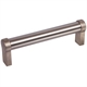 Tubular Handles 335, with Straight Feet, Stainless Steel