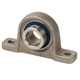 Ball Pillow Block Bearings SSUP, light series, with Eccentric Ring