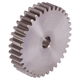 Spur Gears, Steel, Module 1, Tooth Width 10 mm, Without Hub