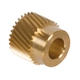 Spur Gears, Brass, Helical Tooth Right Hand, Module 0.3