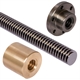 DIN103 - Trapezoidal Spindles and Nuts, single thread, left hand