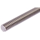 Trapezoidal Spindles, double thread, right hand, stainless steel
