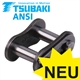 Connecting Link with Spring Clip No. 11/E Tsubaki ANSI (ASA, ex DIN 8188), Premium