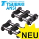 Spojovací články pro dvouřadé válečkové řetězy Tsubaki ANSI (ASA, ex DIN 8188), Premium
