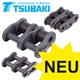 Connecting Links for Double--Strand Roller Chains Tsubaki Neptune™, Corrosion Proof