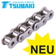 Single-Strand Roller Chains Tsubaki, Stainless Steel, Premium