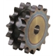 Double-Sprockets ZREG for two Single-Strand Roller Chains DIN 8187, Hardened