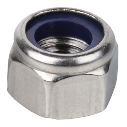 AMECO eshop - Hexagon nut DIN 982 (similar DIN EN ISO 7040) with polyamid  insert M6 stainless steel A2
