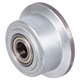 Idlers 712 AV made from Cast Iron with One-Sided Flange with Ball Bearing