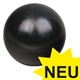 Ball Knobs DIN 319 from Rubber NBR, Version E, with Thread