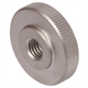 Flat Knurled Nuts DIN 467, Stainless Steel