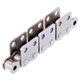 Roller Chains with Straight Attachments M2, 2 x p, Double-Sided, Stainless