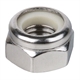 Hexagon Nuts DIN 985, steel, with metric thread, right hand, Stainless