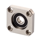 Flange Bearing Units FF, for Support Side, nickel-plated