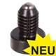 Spring Plungers with Ball and Head, Internal Hexagon, Strong Spring Tension, Steel
