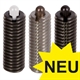 Spring Plungers with Bolts, in additional Versions