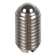 Spring Plungers, moving ball and Slot, Stainless Steel, strong tension