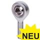 Rod Ends GTE Economy-Line, Maintenance Free, External Thread