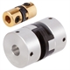 Torsionally-Stiff Couplings HZ with blind hole, setscrew-style