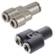 Parallel Y-Connectors