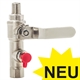 Flush Connection with Ball Valve R1/4a x G1/4i