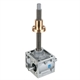 Worm Gear Screw Jacks NPT, with Trapezoidal Thread, Version C: Travelling nut version