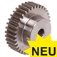 Spur Gears, Stainless Steel 1.4305, Milled Teeth, Wide Version, Module 1 to 4