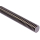 Trapezoidal Spindles, single thread, left hand, stainless steel